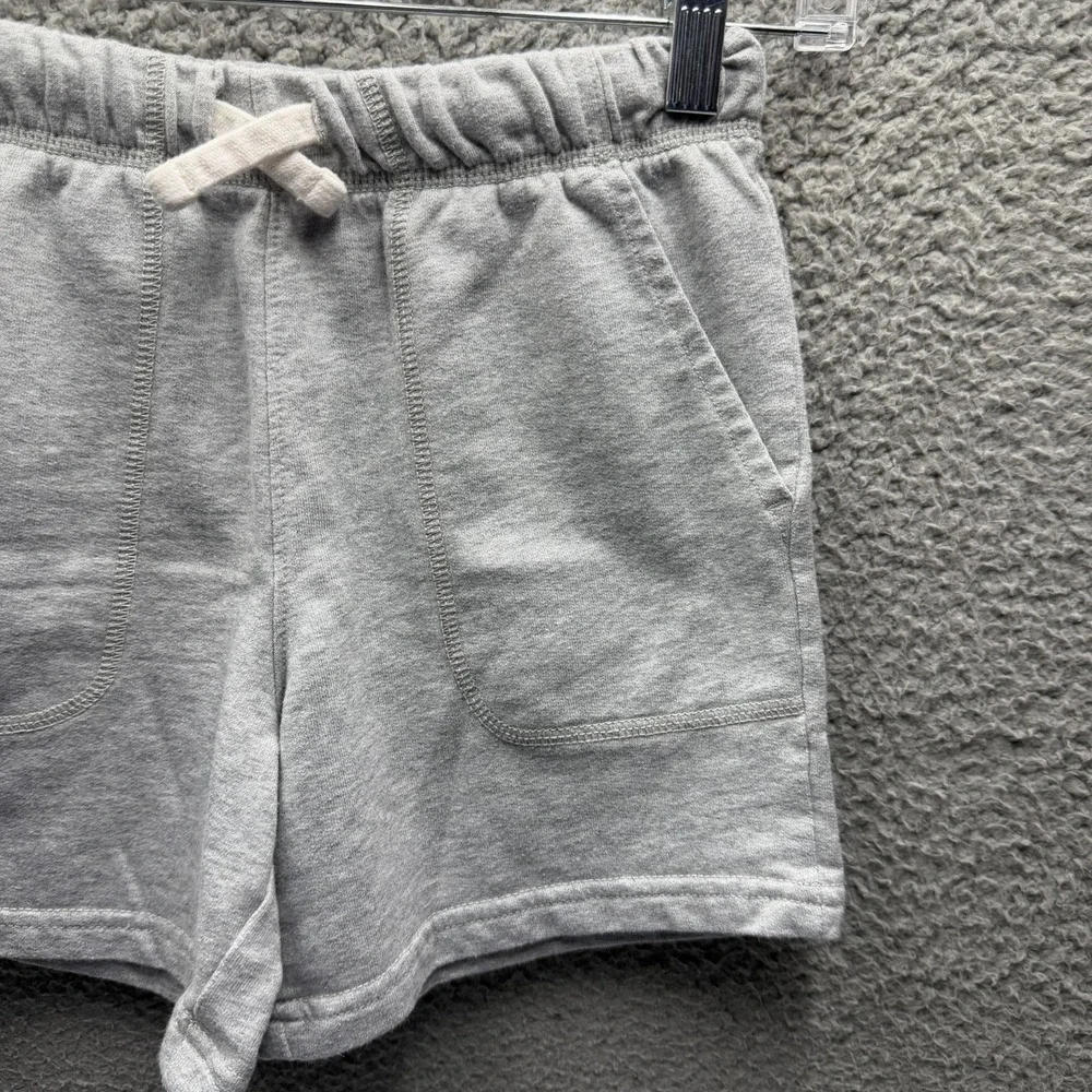 Carters Shorts Boys Size 8 Grey Cotten Blend Drawstring Sweat Shorts Boys Size 8